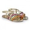 Sandale Fete Bibi Little Me Multicolor 32 EU, Auriu, BIBI Shoes