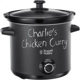 Slow cooker Russell Hobbs 24180-56, 200 W, 3.5 l, Negru