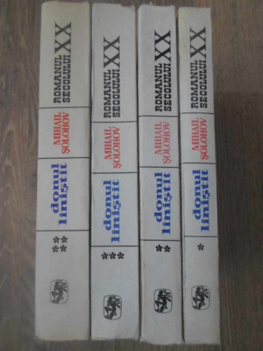 DONUL LINISTIT VOL.1-4-MIHAIL SOLOHOV-257339