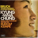 Max Bruch, Kyung-Wha Chung &lrm;&ndash; Violin Concerto / Scottish Fantasia NM / NM vinil, LP, disc muzica clasica _ Decca, UK, 1972