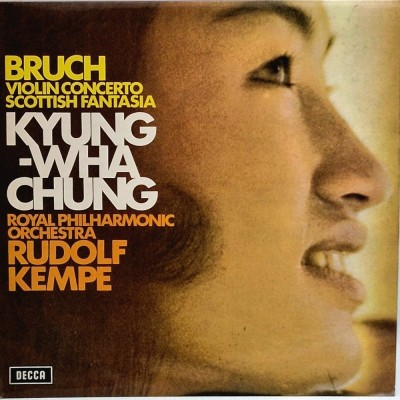 Max Bruch, Kyung-Wha Chung &amp;lrm;&amp;ndash; Violin Concerto / Scottish Fantasia NM / NM vinil, LP, disc muzica clasica _ Decca, UK, 1972 foto