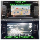 VOLKSWAGEN RNS510 RNS315 rns310 Navigatie Harti Romania 2020