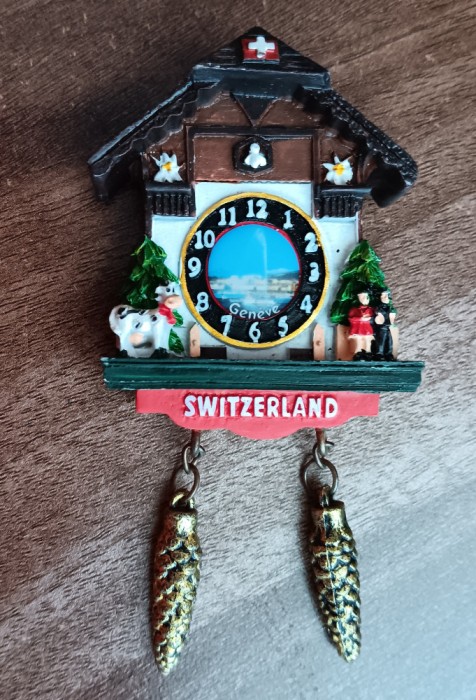 D4 - Magnet frigider - tematica turism - Elvetia 6