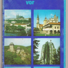 Cehoslovacia - Pliant turistic , ( limba Germana ) 1981
