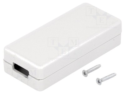 Carcasă USB ABS gri foto