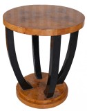 Masuta Art Deco din lemn masiv furniruit CAT066
