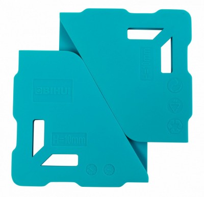 Protectie colturi placi ceramice, 10mm - BIHUI-LFTP10 foto