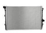 Radiator apa Volkswagen Passat (B7), 2010-2015 Motor 1.6 Tdi; 2.0 Tdi ; 1.4 Tsi; 1.8 Tsi; 2.0 Tsi; 3.6 V6, Cv Manuala, Aluminiu/Plastic Mecanic, 650x, Rapid