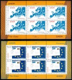 Romania 2008, LP 1802 b, EUROPA Scrisoarea, minicoli de 6, MNH! LP 75,50 lei, Organizatii internationale, Nestampilat