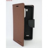 Husa Mercury Fancy Diary LG D855 G3 Brown / Negru Blister