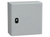 Carcasă montare pe perete SCHNEIDER ELECTRIC Spacial S3D oţel IP66 300x300x150mm gri deschis