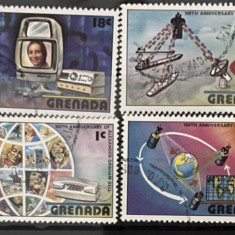 PC108 - Grenada 1976 Aniversare BELL serie completa stampilata 10v