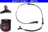 Senzor turatie roata Ford Fiesta, Fiesta V Motor 1.0, 1.25 16V, 1.3, 1.3 Rocam, 1.4, 1.4 16V, 1.4 TDCi, 1.6, 1.6 16V, 1.6 TDCi, ST150, lungime 775