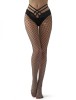 Eross ciorapi Strappy Hight Waist XS/M Black