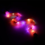 Tub extensibil cu lumină, jucărie interactivă pentru copii, 3 culori, CMCLASS
