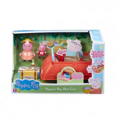 Set Jucarii Peppa Pig Big Red Car foto