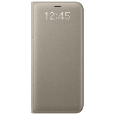 Husa de protectie Samsung LED View Cover pentru Galaxy S8 Plus, Gold