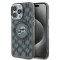 Husa pentru iPhone 15 Pro Max - Karl Lagerfeld IML MagSafe (KLHMP15XHMCKMHK) - Monogram Karl&amp;Choupette Head