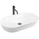 Lavoar ceramic pentru blat CLEO 71 alb - REA