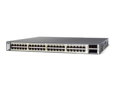 Switch Cisco Catalyst WS-C3750E-48TD-S V02 48Ports Gigabit Layer 3 2x10 Gigabit Ethernet ports foto