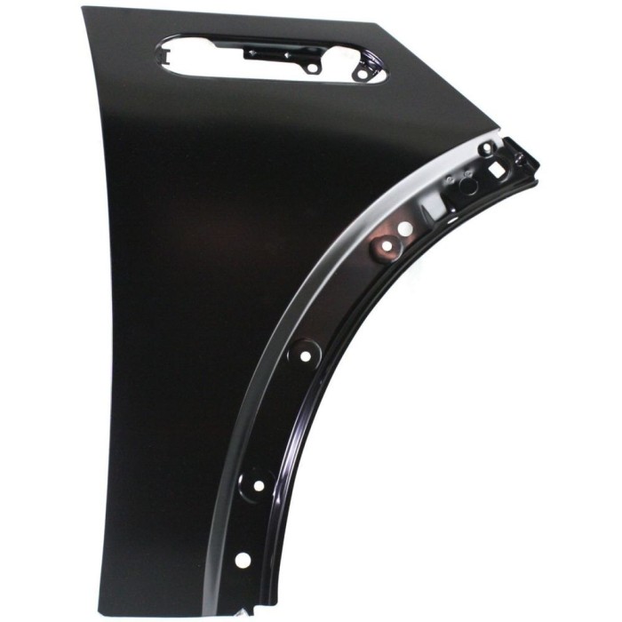 Aripa fata Mini One/Cooper/Cooper S (R50/R53), 06.2001-2007; MINI Cabrio R52, 07.2004-07.2007, partea Dreapta, cu gaura pentru semnalizare, 412170374