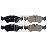 Set placute frana disc Daewoo Cielo, Espero, Lanos; Opel Astra F, Astra G, Calibra A, Kadett E, Omega A, Vectra A, Vectra B, parte montare punte
