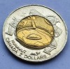 133. Moneda Canada 2 dollars 1999 Creation of Nunavut Territory), America de Nord