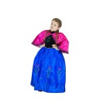 Costum Printesa Roz si Albastru pentru fete, marime 110/120 cm (5-6 ani)