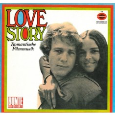Vinil # LP Hollywood Sound Stage Orchestra* &ndash; Love Story (Romantische Filmmusik) (-VG)