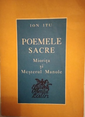 POEMELE SACRE - ION ITU foto