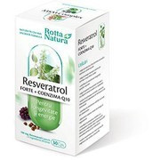 Resveratrol forte+Coenzima Q10 30 capsule - ROT foto