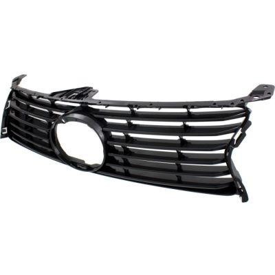 Grila masca radiator Lexus Gs (L10), 03.2012-, Fara &amp;amp;quot;Pre-Collision System&amp;amp;quot;, Fata, negru, Aftermarket foto