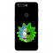 Husa compatibila cu OnePlus 5T Silicon Gel Tpu Model Rick And Morty Alien