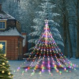 Instalatie de Craciun Ailgely, LED, multicolor, 3,5 m