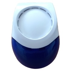 Sirena piezo de interior, 102 db, cu flash LED albastru - Teletek SR50