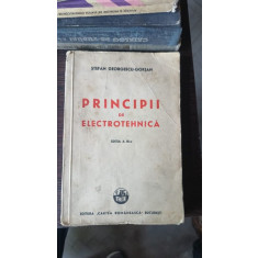 PRINCIPII DE ELECTROTEHNICA , EDITIA 3 , STEFAN GEORGESCU-GORJAN