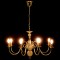 Candelabru, auriu, 8 becuri E14 - 12