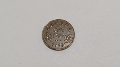 Canada-1 Cent 1933 foto