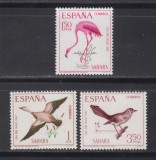 Sahara Spaniola 1967 - Păsări, serie neuzata