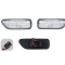 Set lampa semnalizare laterala Volvo S60, 2000-2010; S80, 1998-2006; V70, 2000-2007; XC70, 2000-2007; XC90, 2002-2015, LED; transparent; Tuning,
