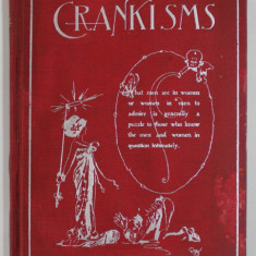 CRANKISMS by LISLE DE VAUX , pictured by GARE VICTOR , 1901, COOPERTA CU PETE SI URME DE UZURA