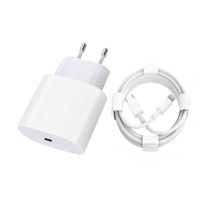 Incarcator Lightning - USB C, Compatibil Phone 14/14 pro/14 Pro Max/13/13 pro/13 Pro Max/12/12 pro/12 Pro foto