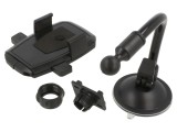 Suport Auto Negru pentru Geam 40-100mm