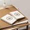 vidaXL Panouri de decor 50 pcs Alb 40 x 60 x 0.3 cm Lemn compozit 885600