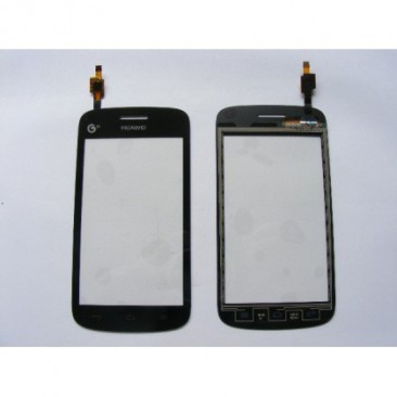 GEAM CU TOUCHSCREEN HUAWEI ASCEND Y310 NEGRU ORIGINAL