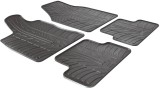 Set covorase auto din cauciuc Fiat 500 2007-2012, Negru, Gledring, 4 buc. AutoDrive ProParts