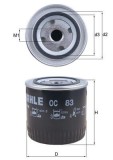 MAHLE OC 83 Filtru ulei