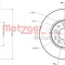 Disc frana VOLVO S60 I (2000 - 2010) METZGER 6110561