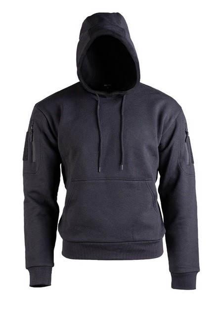 Hanorac cu gluga Mil-Tec Negru XL