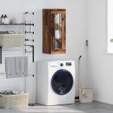 vidaXL Dulap montat pe perete Lemn Vechi 34,5 x 34 x 90 cm 882625